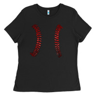 Black ball stitch Ladies Tee - AdoDesignShop