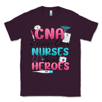 Plum cna because even nurses need heroes Classic Tee - MaliasSmallBusiness