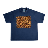 Navy leopard background Urban Heavy Tee - NancyCooperArtShop