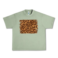 Oil Green leopard background Urban Heavy Tee - NancyCooperArtShop