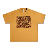 Leopard Background Urban Heavy Tee | Teevron