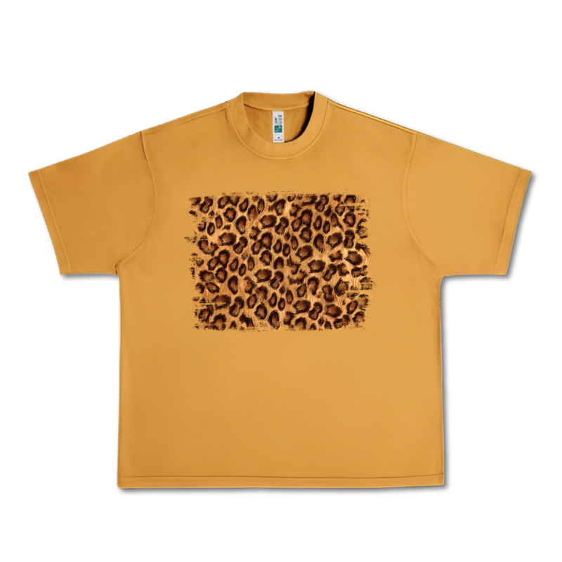 Leopard Background Urban Heavy Tee by NancyCooperArtShop | Teevron