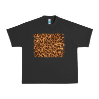 Pigment Black leopard background Urban Heavy Tee - NancyCooperArtShop