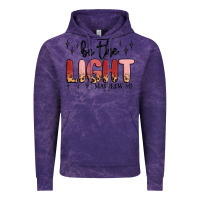 Cloud Purple be the light Vintage Hoodie - MaliasSmallBusiness