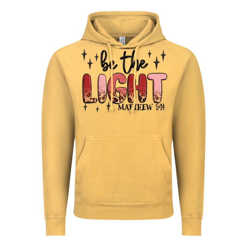 Be The Light Vintage Hoodie by MaliasSmallBusiness | Teevron