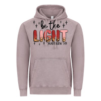 Vintage Zinc be the light Vintage Hoodie - MaliasSmallBusiness