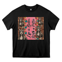 Black life is better with a pittie Heavy Core Tee - JahusDesignShop