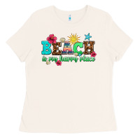 Bone beach is my happy place Ladies Tee - AdoDesignShop