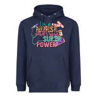 Navy I'm a Nurse what's your superpower Heavyweight Hoodie - CowGirlArtShop