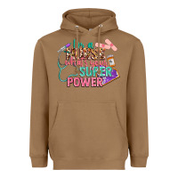 Toasted Coconut I'm a Nurse what's your superpower Heavyweight Hoodie - CowGirlArtShop