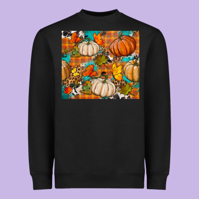 Fall Pumpkin Tumbler Heavyweight Sweatshirt Designed By Bundleandbundleshop
