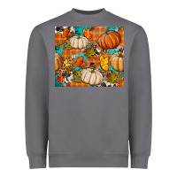 Storm fall pumpkin tumbler Heavyweight Sweatshirt - BundleAndBundleShop