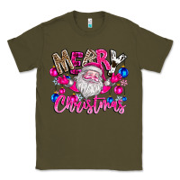 Army Green merry Christmas santa Classic Tee - CowhideDigitalArt