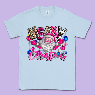 Merry Christmas Santa Classic Tee Designed By Cowhidedigitalart