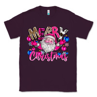 Plum merry Christmas santa Classic Tee - CowhideDigitalArt