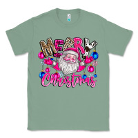 Sage merry Christmas santa Classic Tee - CowhideDigitalArt