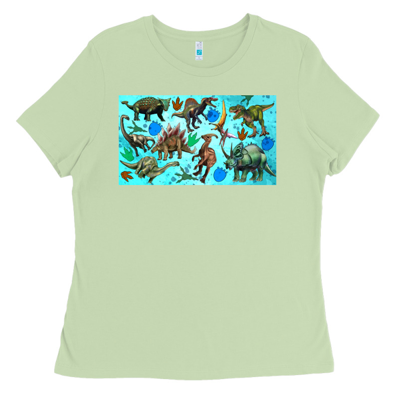 Dinosaurs Sippy Cup Ladies Tee by Artiststas | Teevron