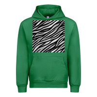 Emerald Zebra Seamless Pattern, Urban Hoodie - BundleAndBundleShop