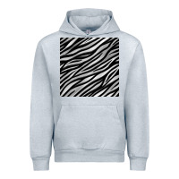 Heather Grey Zebra Seamless Pattern, Urban Hoodie - BundleAndBundleShop
