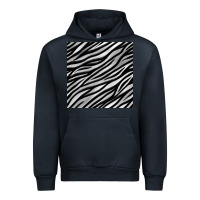 Navy Zebra Seamless Pattern, Urban Hoodie - BundleAndBundleShop