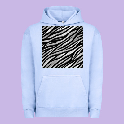 Zebra Seamless Pattern, Urban Hoodie Designed By Bundleandbundleshop