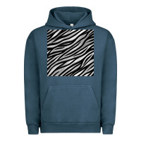 Pigment Midnight Navy Zebra Seamless Pattern, Urban Hoodie - BundleAndBundleShop