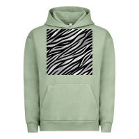 Pigment Oil Green Zebra Seamless Pattern, Urban Hoodie - BundleAndBundleShop