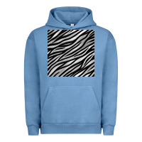 Pigment Pebble Blue Zebra Seamless Pattern, Urban Hoodie - BundleAndBundleShop