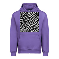 Tulip Zebra Seamless Pattern, Urban Hoodie - BundleAndBundleShop