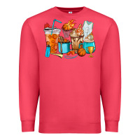 Cardinal Basketball coffee cups Premium Sweatshirt - HowdyJamesFarm