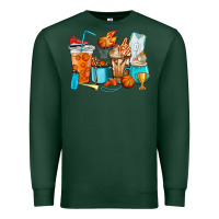 Sports Green Basketball coffee cups Premium Sweatshirt - HowdyJamesFarm