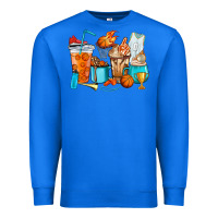 True Royal Basketball coffee cups Premium Sweatshirt - HowdyJamesFarm