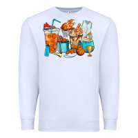 White Basketball coffee cups Premium Sweatshirt - HowdyJamesFarm