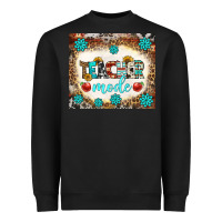 Black teacher mode tumbler Heavyweight Sweatshirt - BundleAndBundleShop
