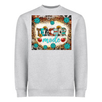 Heather Grey teacher mode tumbler Heavyweight Sweatshirt - BundleAndBundleShop