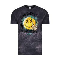 Cloud Black somebody's feral wrestling mom Vintage Tee - MaliasSmallBusiness