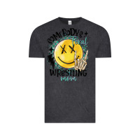 Vintage Black somebody's feral wrestling mom Vintage Tee - MaliasSmallBusiness