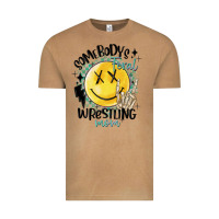 Vintage Camel somebody's feral wrestling mom Vintage Tee - MaliasSmallBusiness