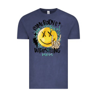 Vintage Denim somebody's feral wrestling mom Vintage Tee - MaliasSmallBusiness