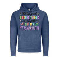 Vintage Denim at this point being tired is just part of my perso Vintage Hoodie - MaliasSmallBusiness