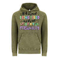 Vintage Olive at this point being tired is just part of my perso Vintage Hoodie - MaliasSmallBusiness