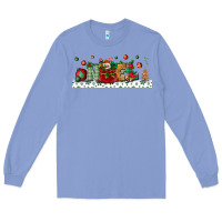 Colony Blue Noel Long Sleeve Tee - BundleAndBundleShop