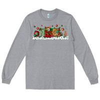 Heather Grey Noel Long Sleeve Tee - BundleAndBundleShop