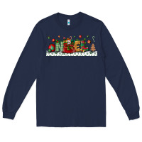 Navy Noel Long Sleeve Tee - BundleAndBundleShop