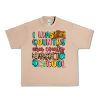 Burro i was country when country wasnt cool Urban Heavy Tee - MaliasSmallBusiness
