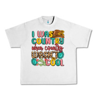 Lunar Rock i was country when country wasnt cool Urban Heavy Tee - MaliasSmallBusiness