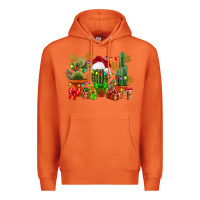 Carrot christmas cactus Premium Hoodie - CowGirlArtShop