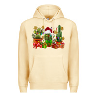 Pina Colada christmas cactus Premium Hoodie - CowGirlArtShop