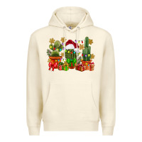 Sandshell christmas cactus Premium Hoodie - CowGirlArtShop