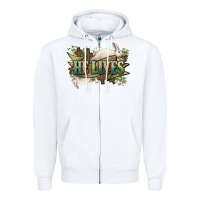 White He lives Easter Zipper Hoodie - NancyCooperArtShop